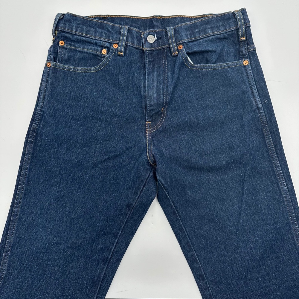 Levis 541 Athletic Taper Jeans Mens 32x30 Dark Wash Blue Denim Strong Stretch